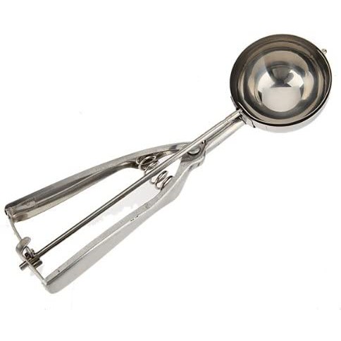 W1b6 4/5/6CM Stainless Steel Ice Cream Spoon Fruit Spoon Potato Scoop Cooking Tool