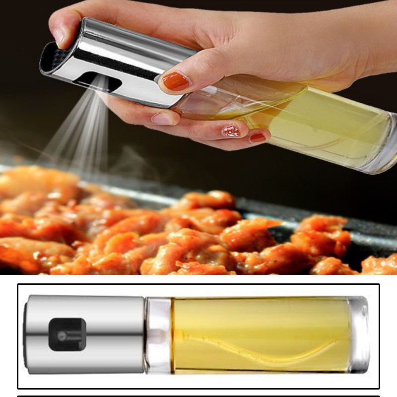 Glass spray oil bottle, spray bottle, atomized seasoning bottle, push-type spray oil bottle, soy sauce bottle