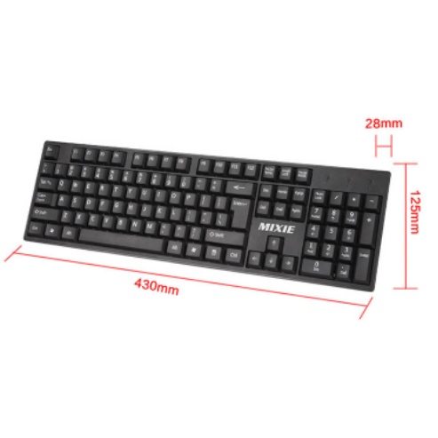 Mi Crab X7 Home Gaming Office Keyboard Desktop Laptop USB Wired Single Keyboard