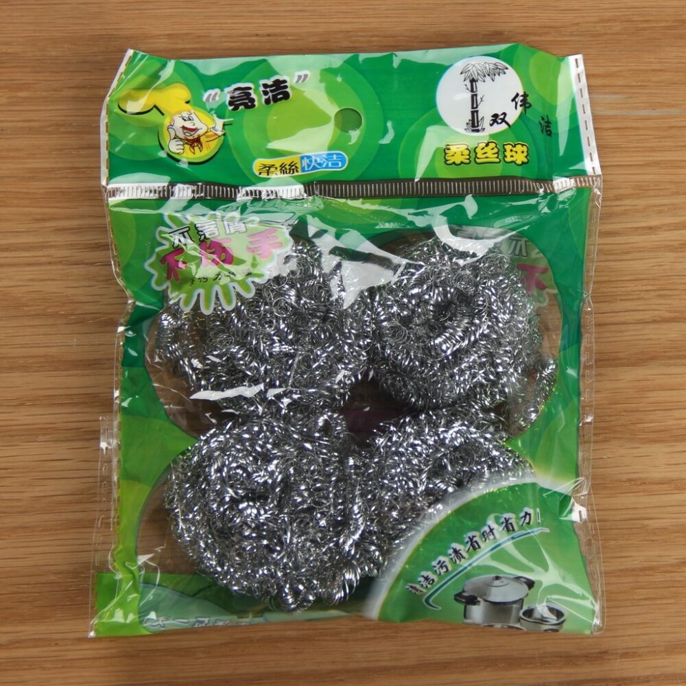 Iron steel wire ball household dishwashing brush pot brush decontamination cleaning steel wire ball iron wire steel wool - Image 5