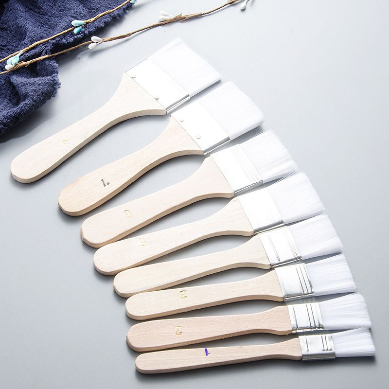 Berus Baking diy tool Food brush Oil brush Egg white brush Nylon brush with wooden handle