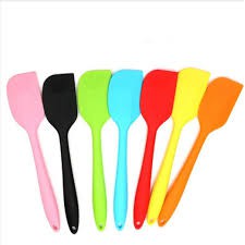 W1b4 Kitchen Silicone Cream Butter Cake Spatula Scraper Brush Mixer Cake Baking Tool Tools