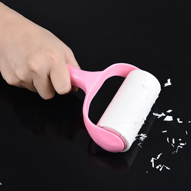 Lint Roller- width 10cm(with/without refill) Tear-off sticky paper roller sticker for clothes sticky duster paper staine