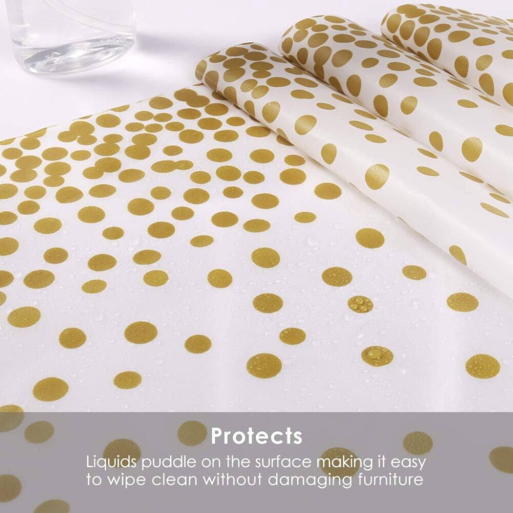 1PCS kain meja Table Cloth Disposable Plastic Table Cover Pure Color  tablecloth - Image 5