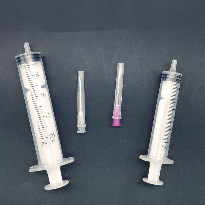 100ml 200ml Disposable Syringe With Needle SLIP TIP Plastic Injector 100ml and 200ml