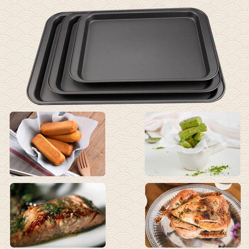 W4A7 Swiss roll cake pan mould  baking tools kitchen acuan kek bergulung biscuit Rectangle Baking Pan Cookie Bisc