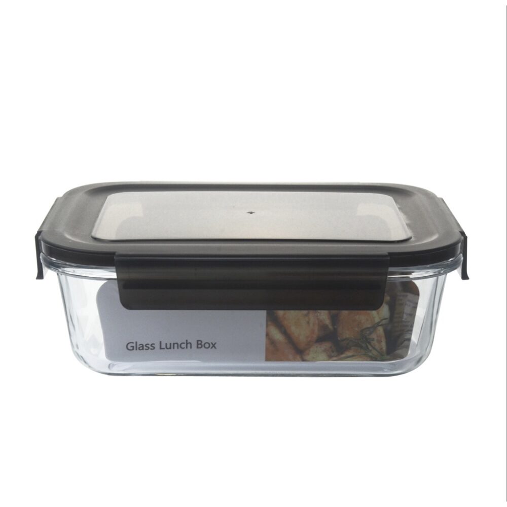 Premium Airtight Borosilicate Glass Storage Container Microwave Heat  Glass Lunch Box bekas kaca makanan glasslock - Image 9