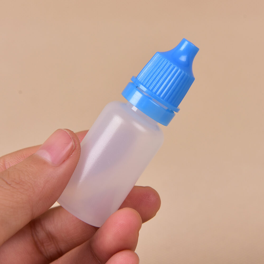 1pcs  Soft Bottle Anti Leak Squeezable Eye Drop Bottle, Eye Drop Dropper Plastic Bottle - Image 3