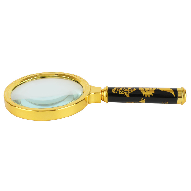 magnifier  old man reading book 100mm night market fair 10 times hand-held  magnifier