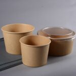 Paper bowl manufacturers in stock disposable kraft paper bowls disposable paper bowls tableware