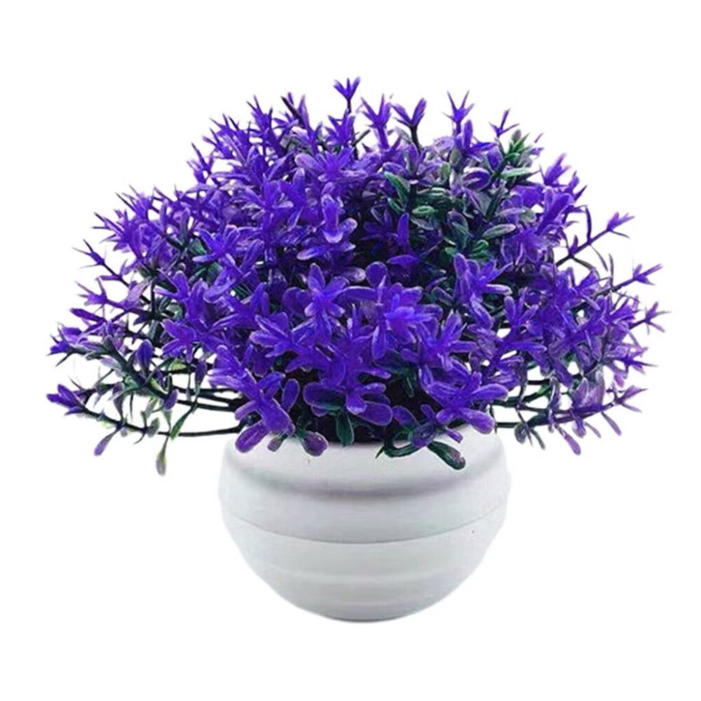 Artificial Plant Potted Bonsai Small Tree Faux Potted Decorations Home Party Garden Hotel Christmas Decoration - Image 16