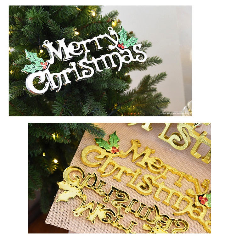 Christmas wreath multi-specification three-dimensional accessories Christmas tree decorations