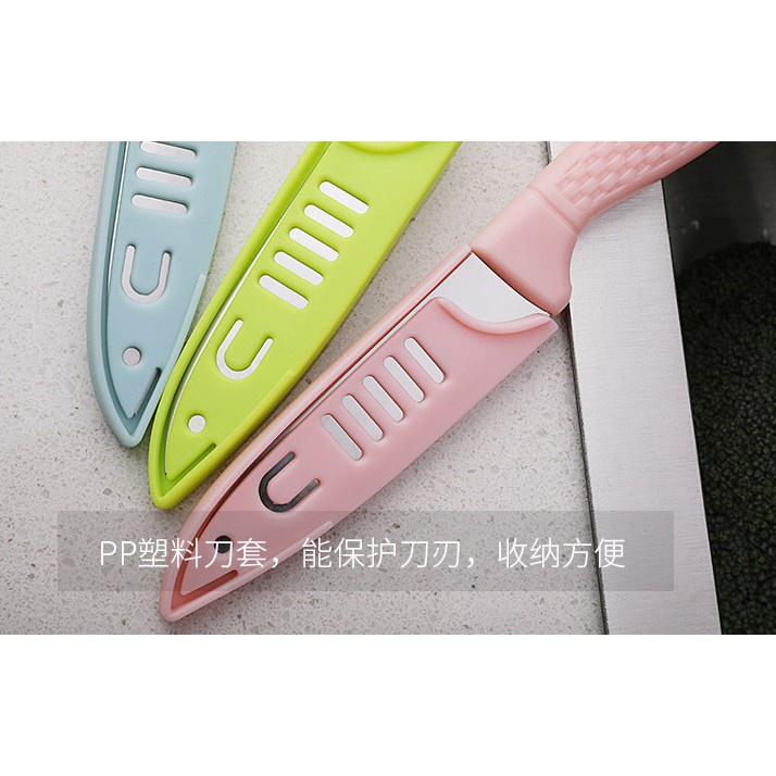 M6014 New model Fruit stainless steel Knife Pisau Buah kitchen tool
