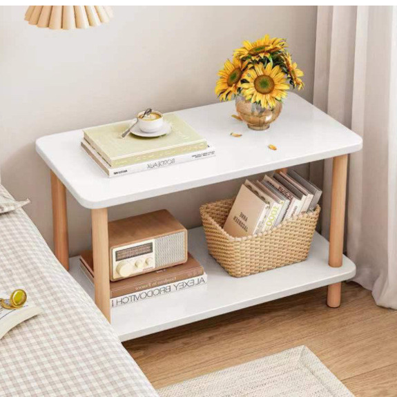 Bedside table bedroom home small minimalist table rental house rental table small coffee table bedside