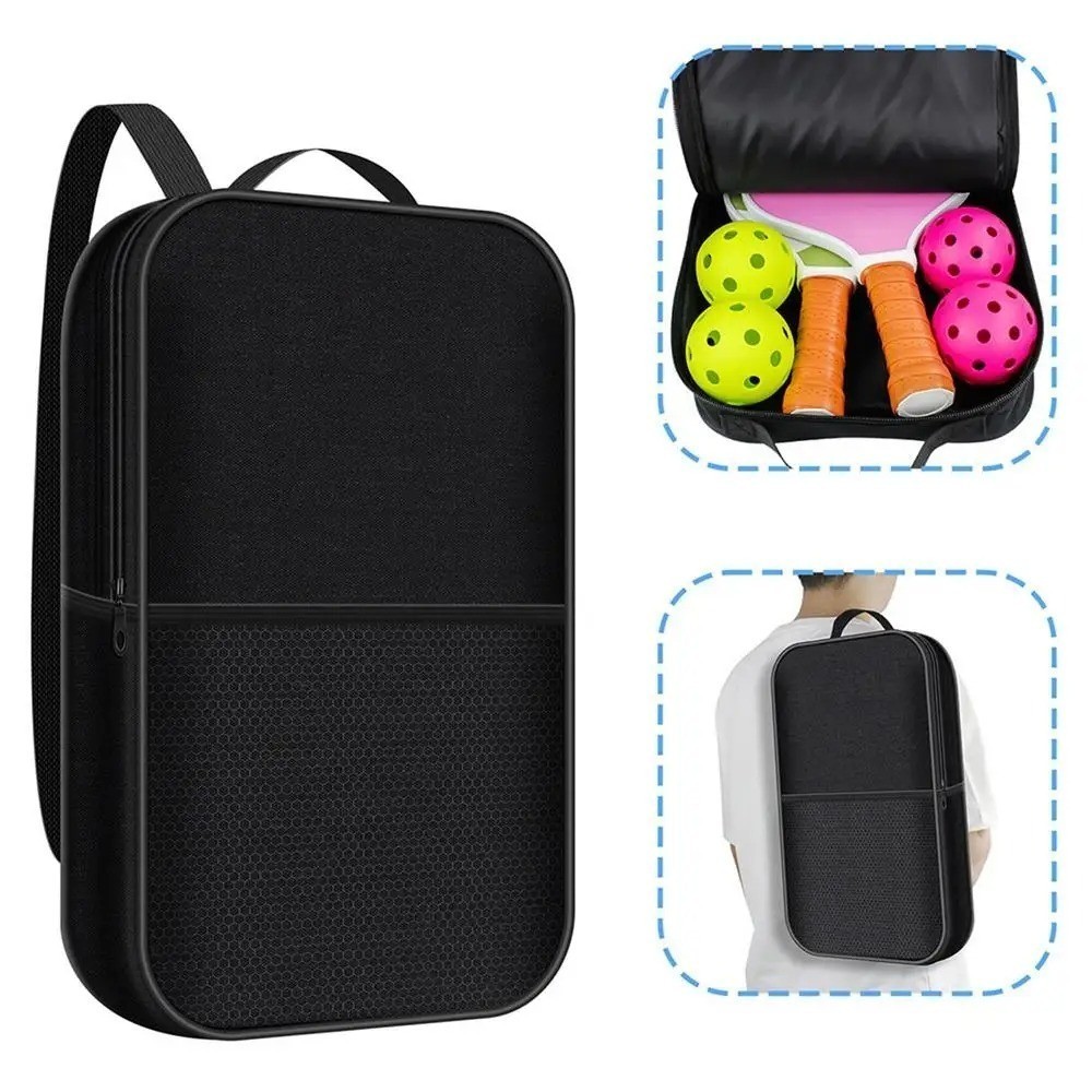 Pickleball Paddle Bag, Sports Adjustable Pickleball Rackets Backpack, Travel Tennis Racquetball Pickleball Bag Men Women