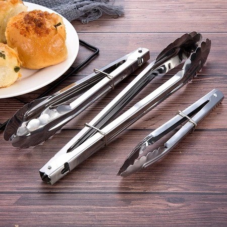 H3004 1pcs 9inch BBQ clip Barbecue clip Food tongs