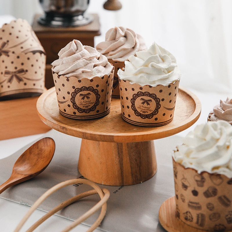 50/100Pcs Nonstick Muffin Cupcake Liner / Cupcake Parchment Papers Baking Cups / Food Grade Paper Grease