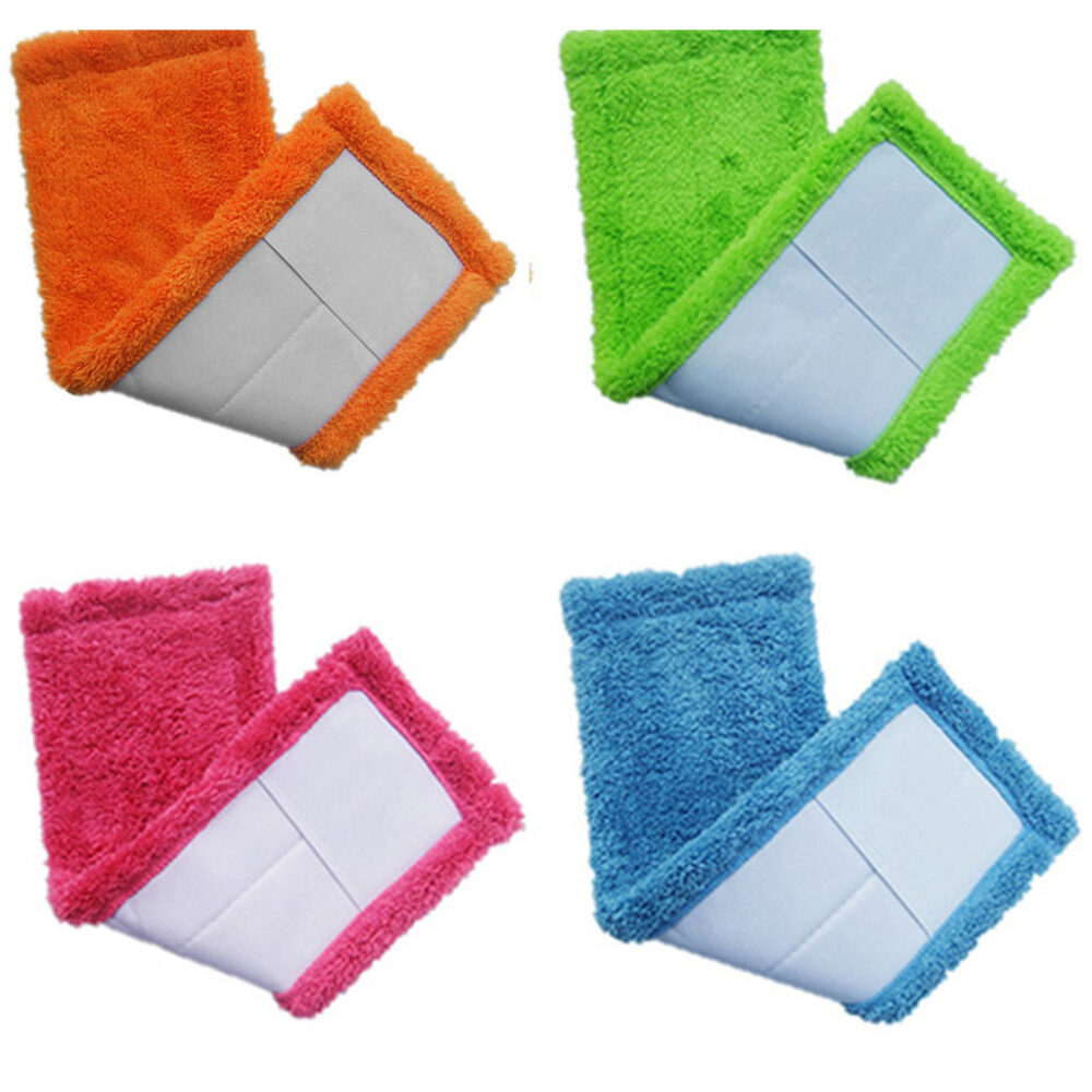 Washable Microfibre Mop Head Refill Replacement Cloth Washable Cleaning Pad Accessories Home Supplies - Image 3