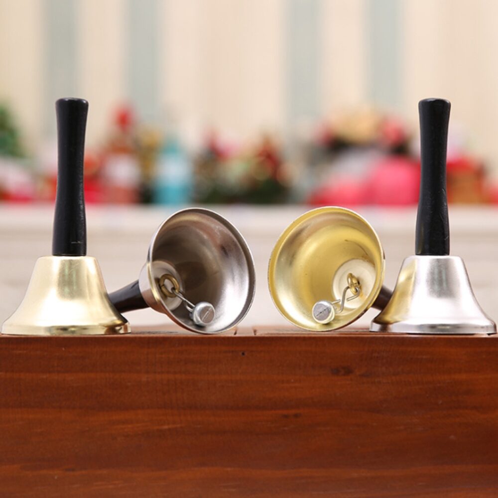 Christmas Hand Bell / Noble Reception Dinner Party Shop Hotel Hand Bell /School Handbell Call Bell - Image 4