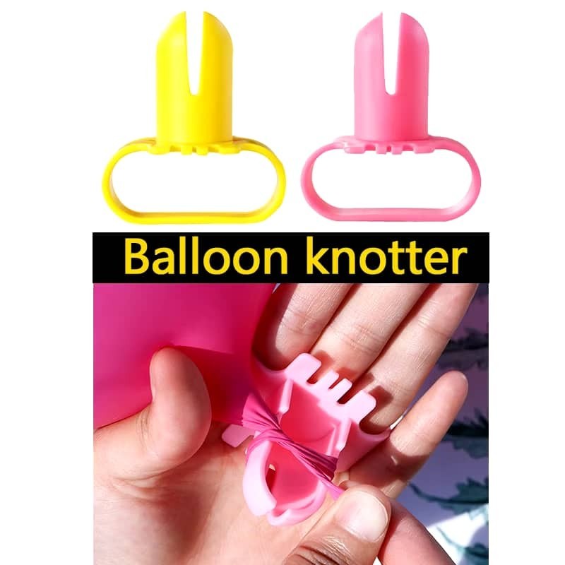 [Balloon Knotter] Easy To Use Knot Tie Up Fastener Accessories DIY Tools For Latex Balloon Qualatex Alat Ikat Belon