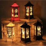 Hanging Light Ramadan Lantern Wind Light Retro Beautiful Creative Home Decoration Party Lantern Decor EID Mubarak