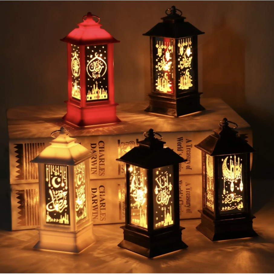 Hanging Light Ramadan Lantern Wind Light Retro Beautiful Creative Home Decoration Party Lantern Decor EID Mubarak