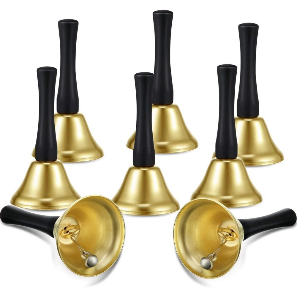 Christmas Hand Bell / Noble Reception Dinner Party Shop Hotel Hand Bell /School Handbell Call Bell - Image 3