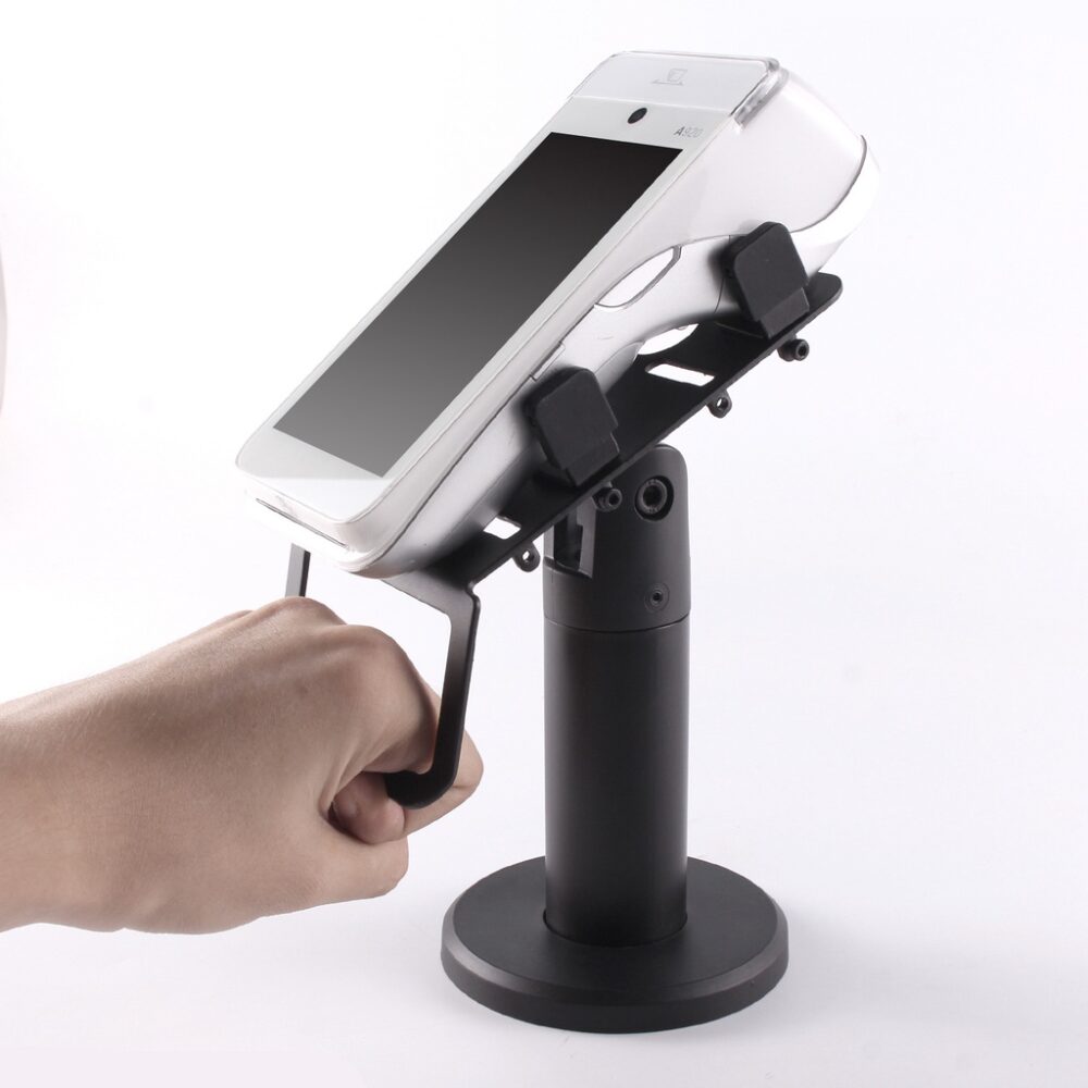 Card swiping machine metal support desktop adjustable POS machine rotating stand counterPOS - Image 7