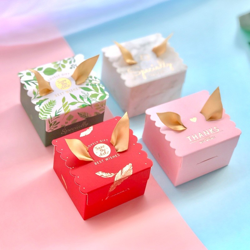 Wedding Party Birthday Favour Goodie Gift Souvenir Doorgift Candy Diamond Shape Box KotakGula Telur Majlis Kahwin