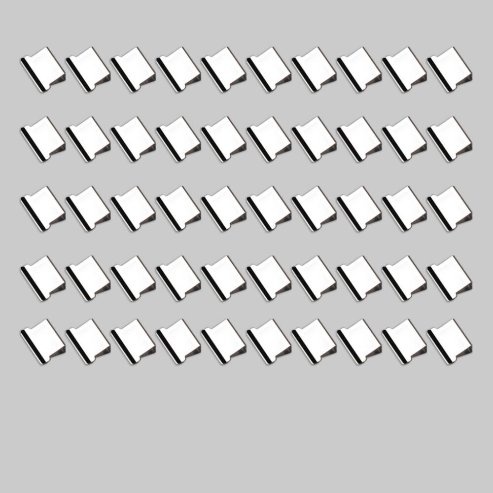 Non-hole stapler Metal Push Clamp Binder School Office File Document Binding Tool - Image 10