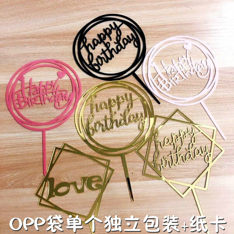 [Ready Stock]Father's Day Cake Topper Man Cake Topper Tie Mustache Hat