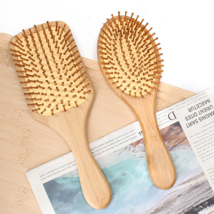 Bamboo air cushion comb, ball bead comb, scalp comfort massage air bag comb, large plate smoothing hair