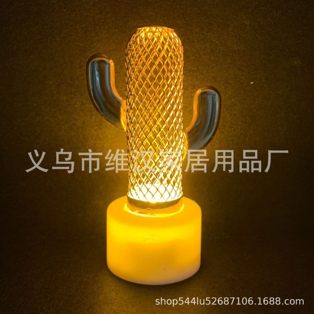 Star Moon Festival Atmosphere Decoration Gold-plated Iron Art LED Electronic Candle Light Night Light - Image 5