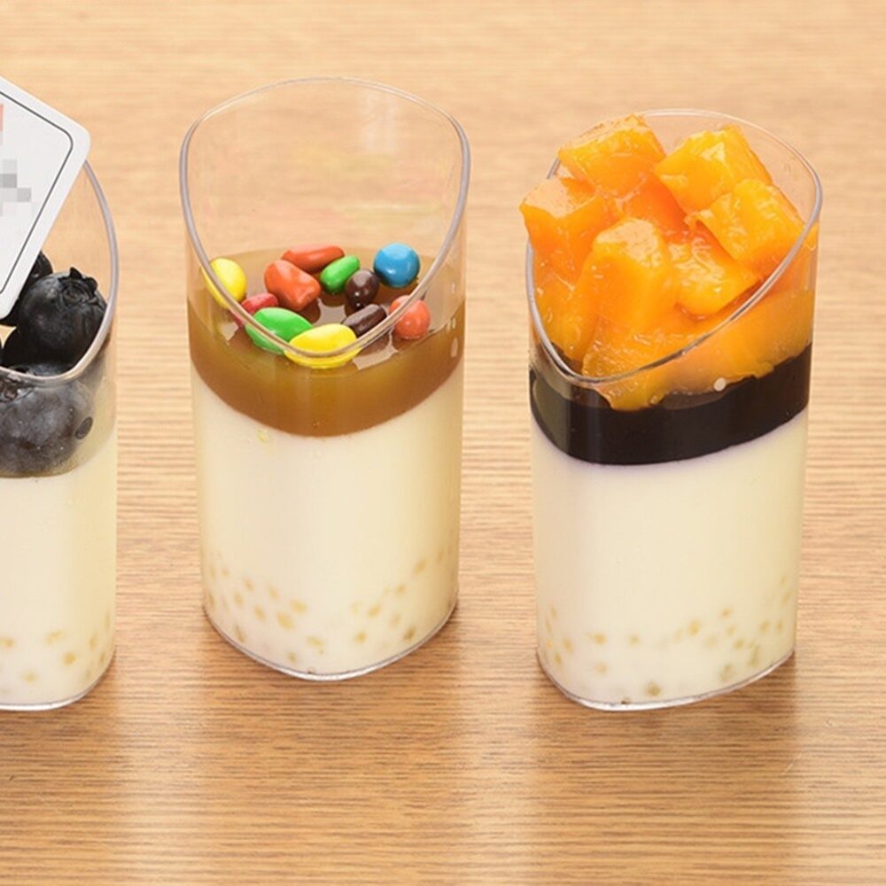Mousse cup panna cotta cup tiramisu cup disposable plastic cup dessert cup - Image 5