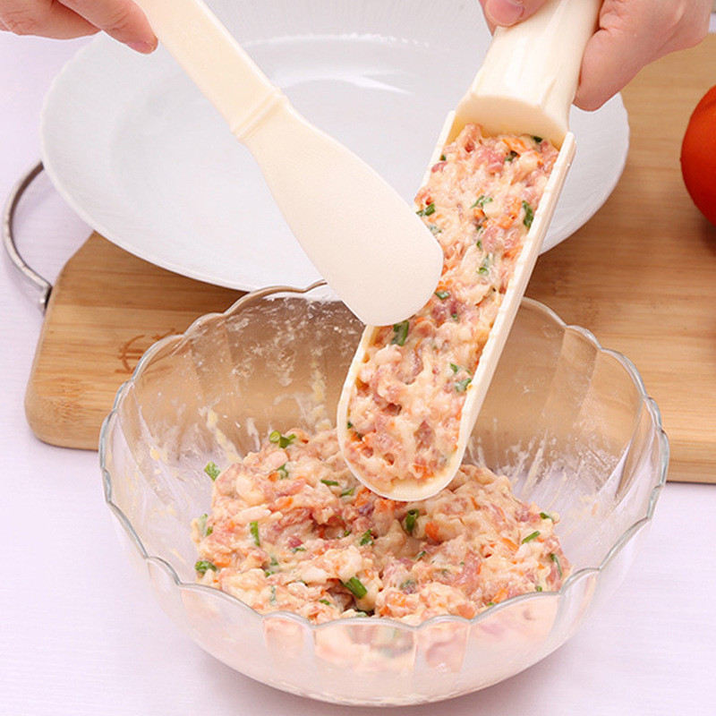 Meatball-making artifact, household meatball maker, kitchen squeezing fishball and meatball tool, fried