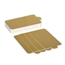 100pcs/pack Mousse Cake Board Mini Cake Base Papan Kek Mini Gold Colour