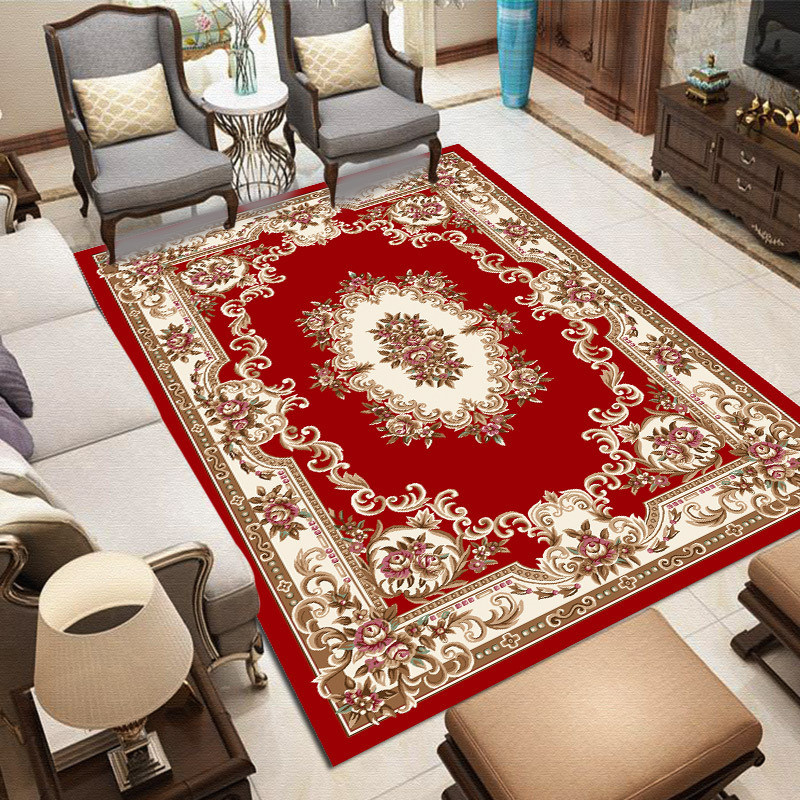specializes in Nordic crystal velvet carpets, living room coverings, sofa coffee table blankets, non