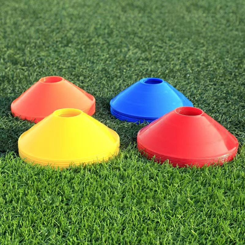 1pcs Soccer Football Training Cone Disc Speed Training Equipment Markers Sports Agility Training Sign Flat Kon Bucket