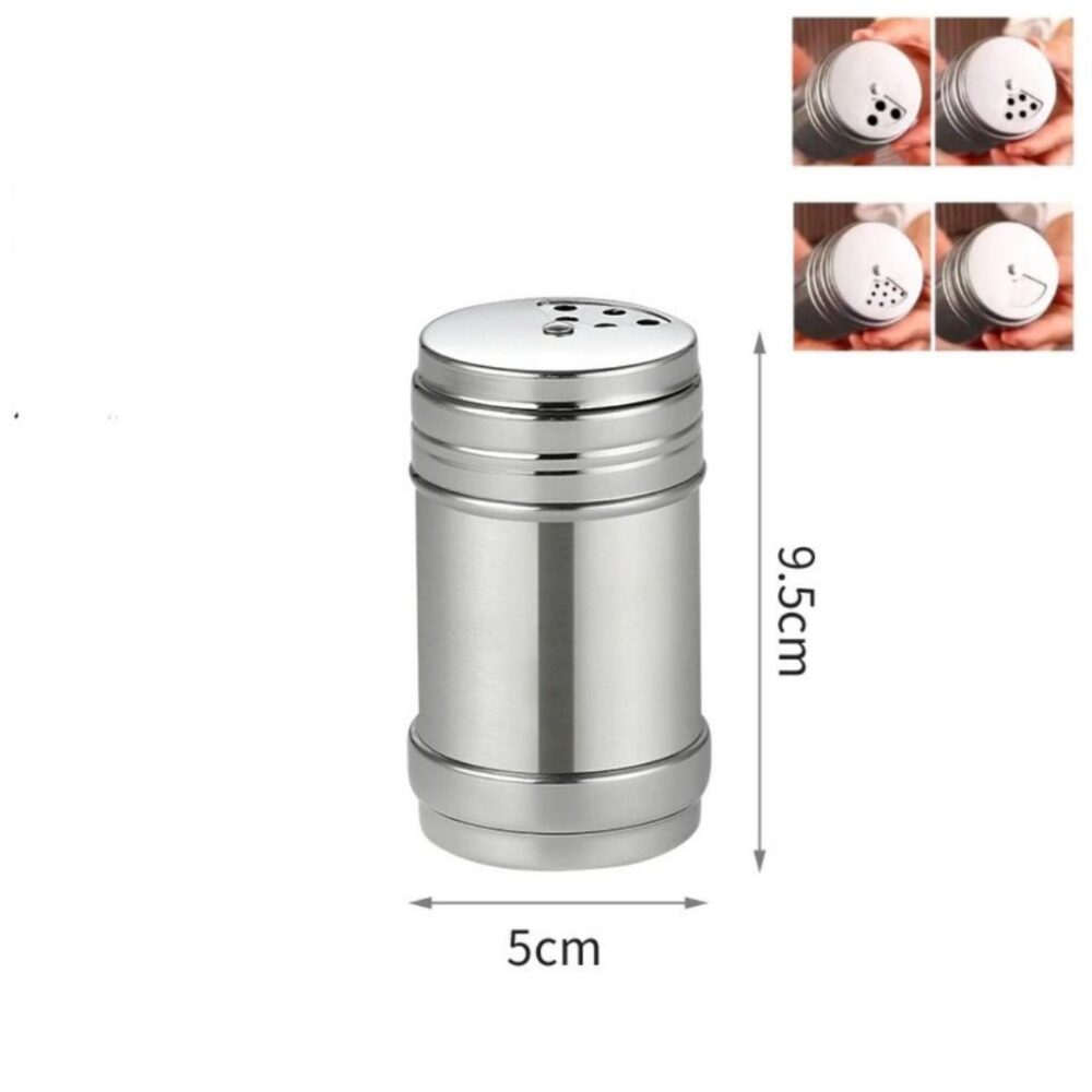 Stainless Steel Seasoning Bottle condiment bottle, salt bottle, sugar bottle, pepper & spice bottle - Image 8