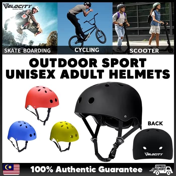 Cycling Helmet/Safety Helmet For Adult Bicycle Bike Scooter/Skateboard/Skate Topi Basikal