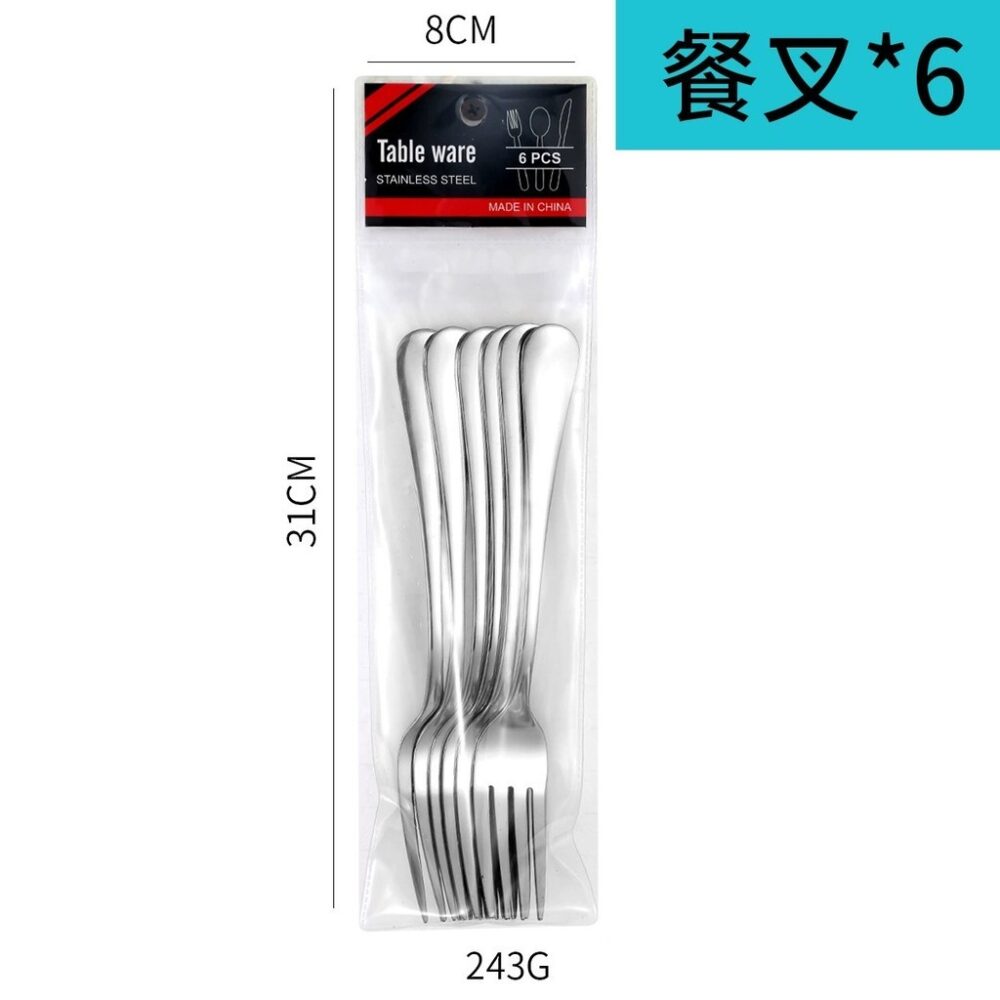 Extra Thick Stainless Steel Spoon Fork Teaspoon Soup Spoon Round Spoon Sudu Garpu Extra Tebal Panjang - Image 11