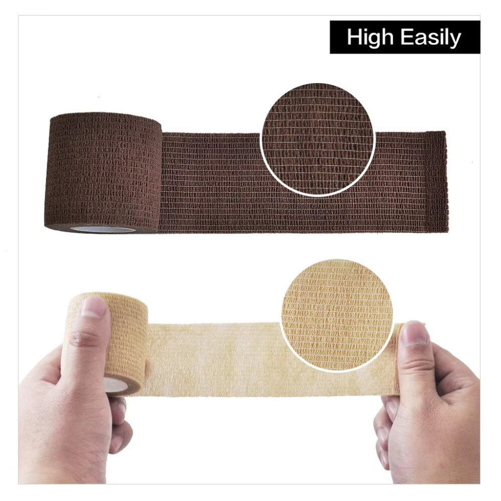 Sport Elastic Bandage Roll Sports Wrist, Knee, Armor, Self-Adhesive Bandage Kinesiology Tape - Image 9