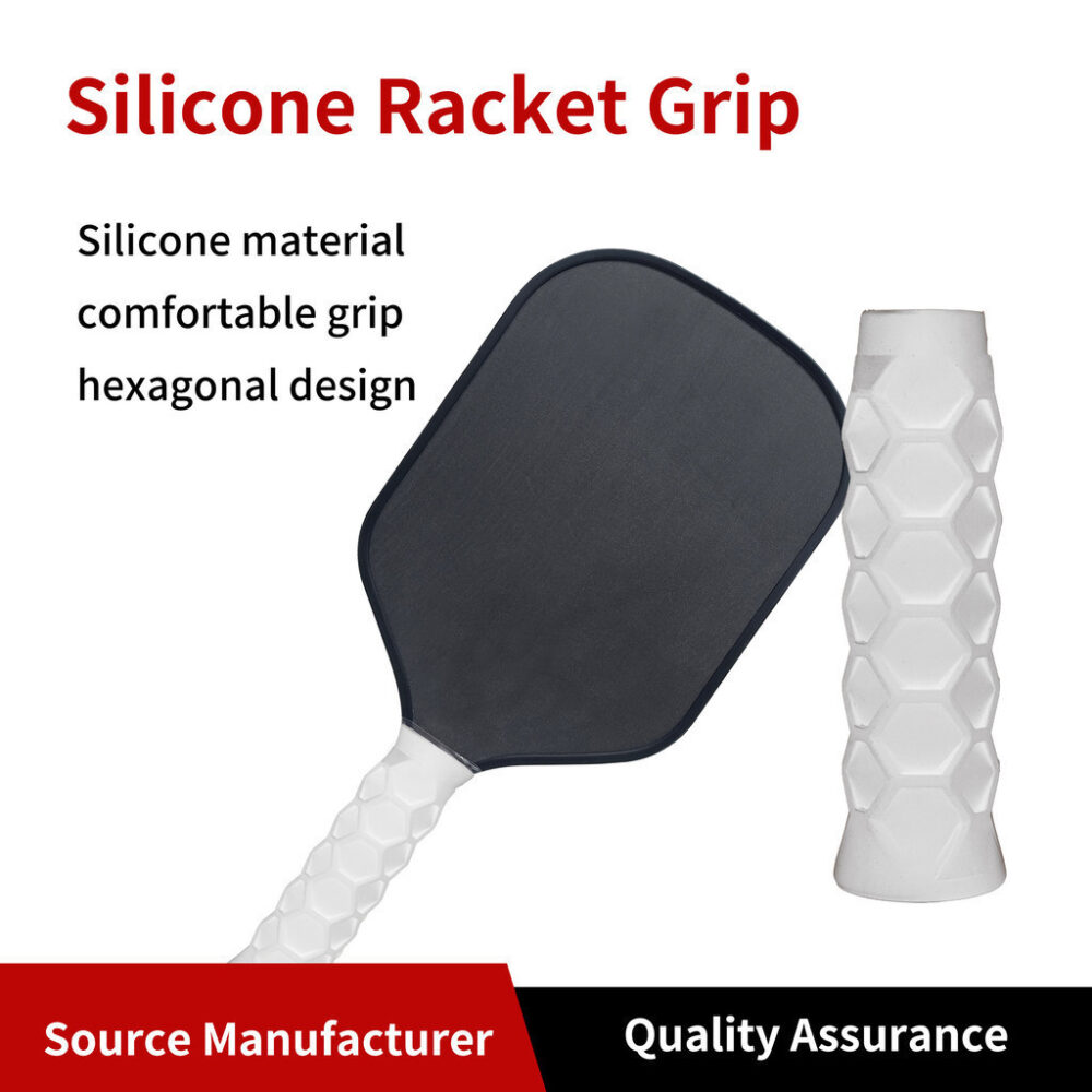 Pickleball silicone hand tape anti slip sweat resistant silicone grip protective cover Tennis badminton racket hand glue