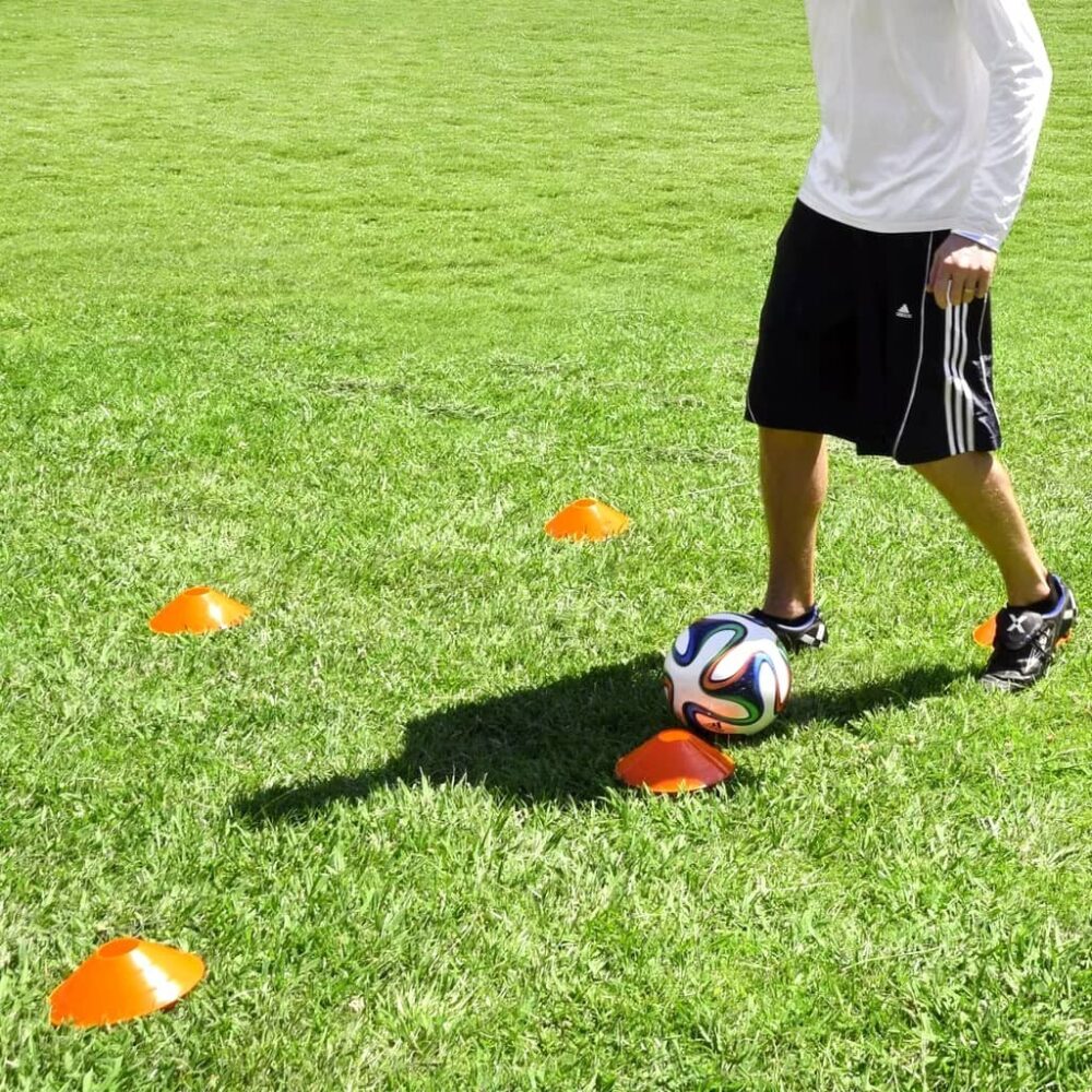 1pcs Soccer Football Training Cone Disc Speed Training Equipment Markers Sports Agility Training Sign Flat Kon Bucket - Image 5
