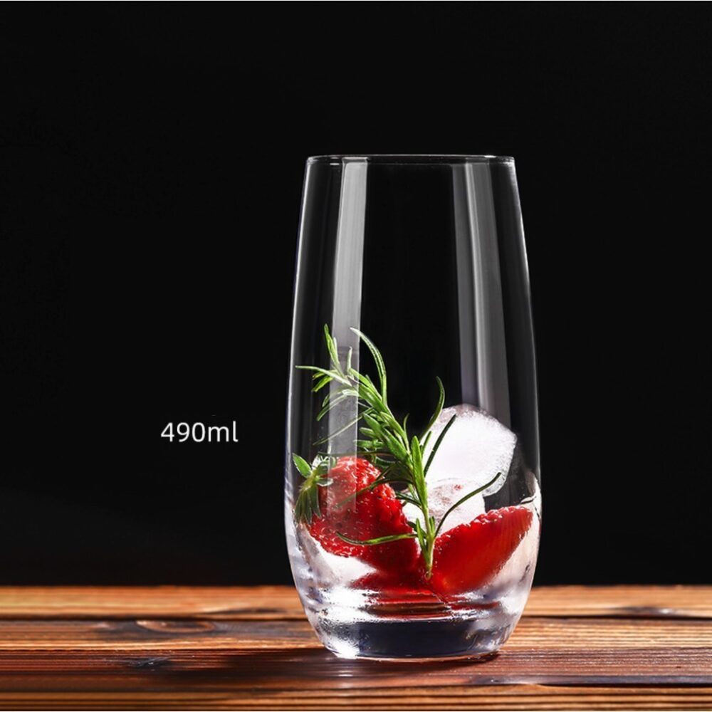 Glass cup for household female juice, good-looking water cup, simple heat-resistant tea cup, drink cup, - Image 12