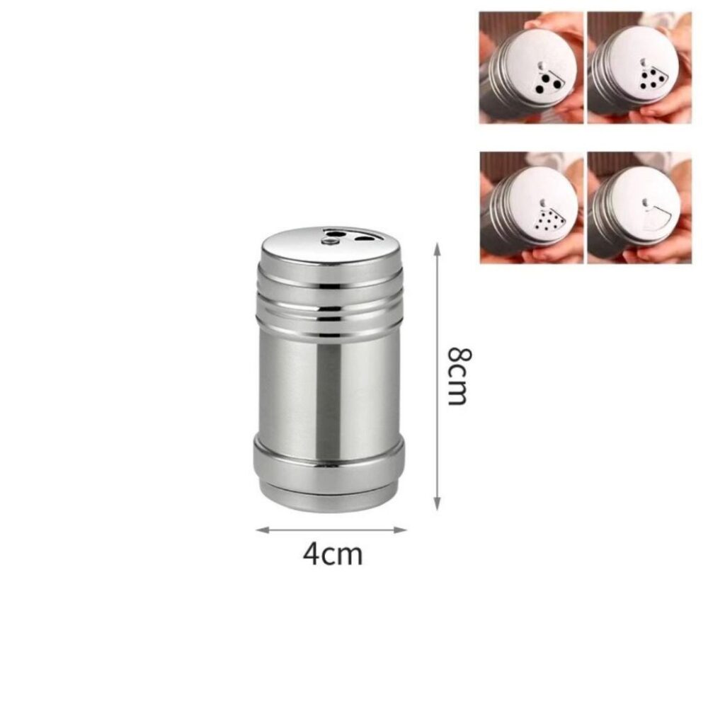 Stainless Steel Seasoning Bottle condiment bottle, salt bottle, sugar bottle, pepper & spice bottle - Image 7