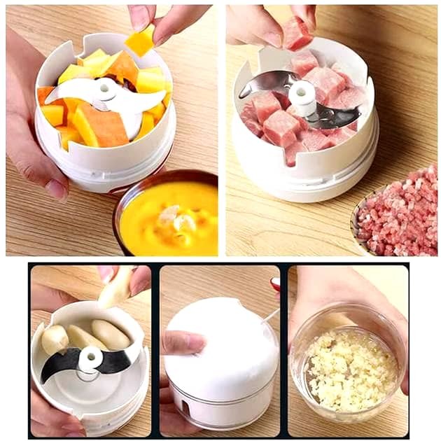 Kitchen pounding garlic artifact Manual garlic puller Household garlic cutter garlic press
