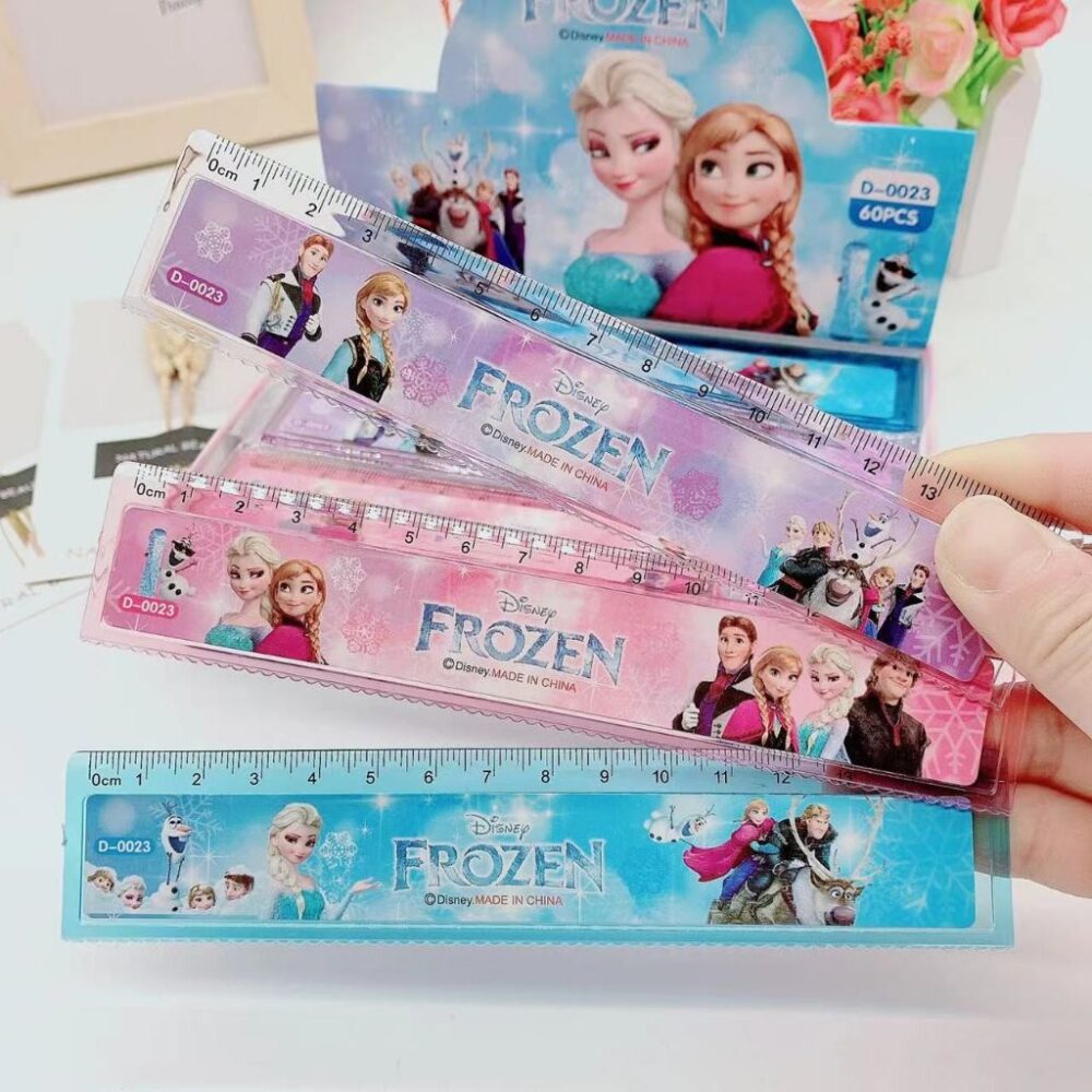 Cartoon Plastic Straight Ruler 15cm 15cm Pembaris Kartoon 15cm - Image 13