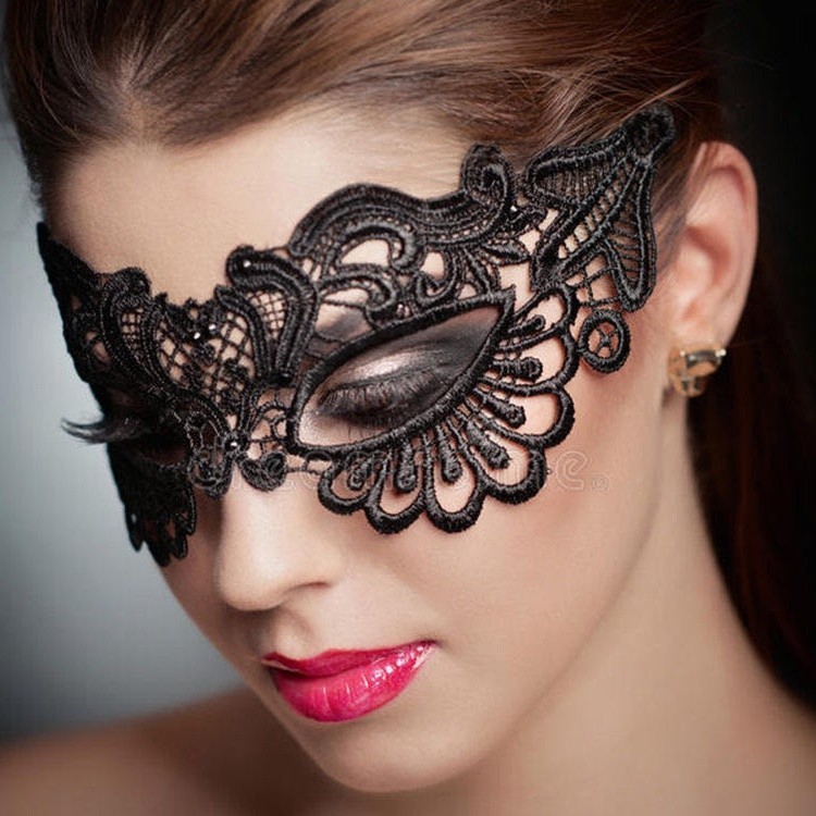 Women Sexy Lace Eye Face Mask Masquerade Ball Prom Halloween Costume HOT