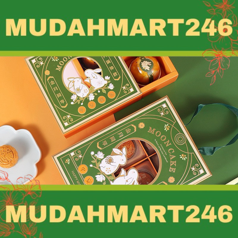 1set 14.5x14.5x5cm Mooncake Frosted Cover Drawer Box, Moon Cake Box Cake Box  MoonCake Box 4/6 holes